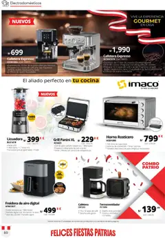 Catálogo Hiraoka válido desde 12.07.2025 | Página: 80 | Productos: Leche, Café, Ventilador, Licuadora