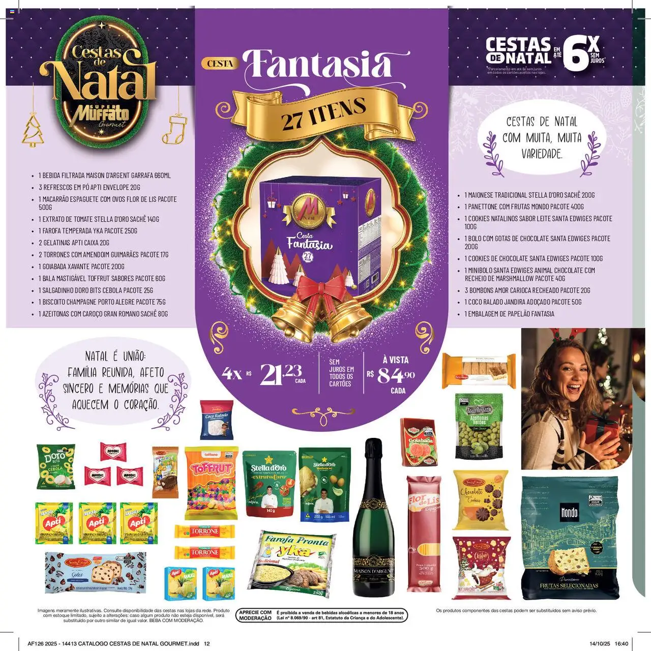 Super Muffato Folheto - válido de 13.10.2025 | Página: 12 | Produtos: Coco, Champagne, Amendoim, Fantasia