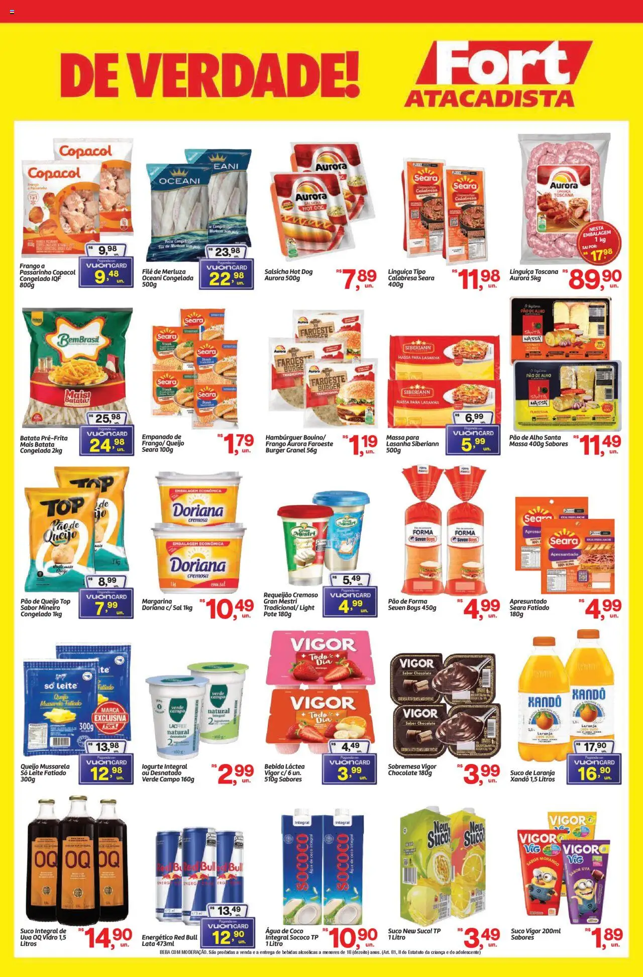 Fort Atacadista Folheto - válido de 20.09.2025 | Página: 3 | Produtos: Coco, Chocolate, Suco, Margarina