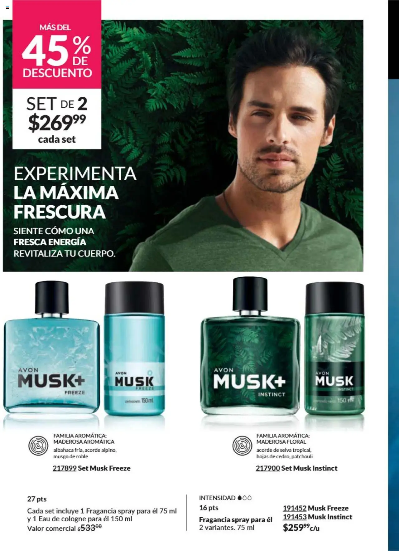 Nuevas ofertas de AVON válidas en toda la República Mexicana desde el 09.10.2025. ¡Encuentra las mejores ofertas en AVON - Campaña 16 2025! | Página: 86 | Productos: Fragancia
