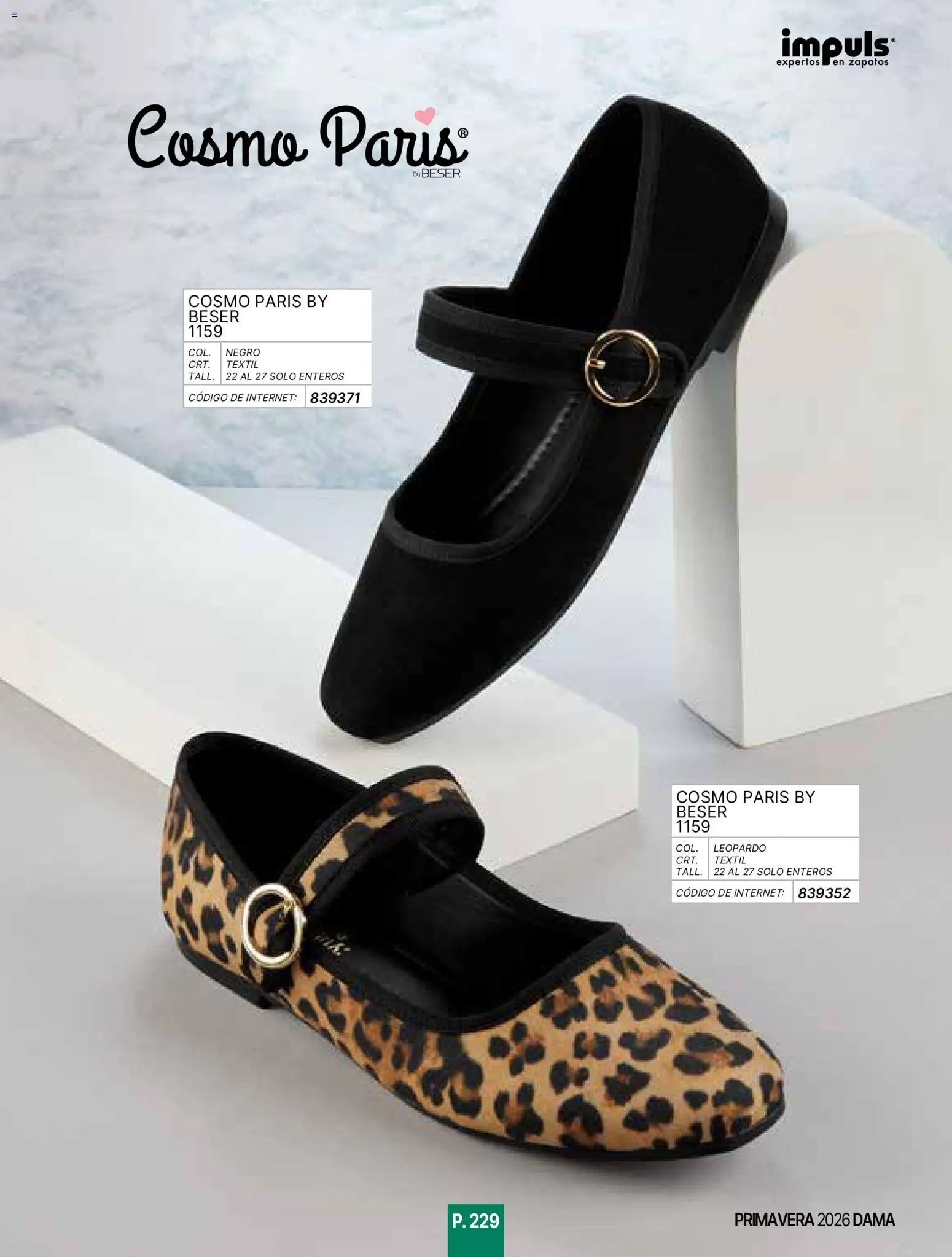 Nuevas ofertas de Impuls válidas en toda la República Mexicana desde el 01.01.2026. ¡Encuentra las mejores ofertas en Impuls catálogo Primavera! | Página: 231 | Productos: Zapatos