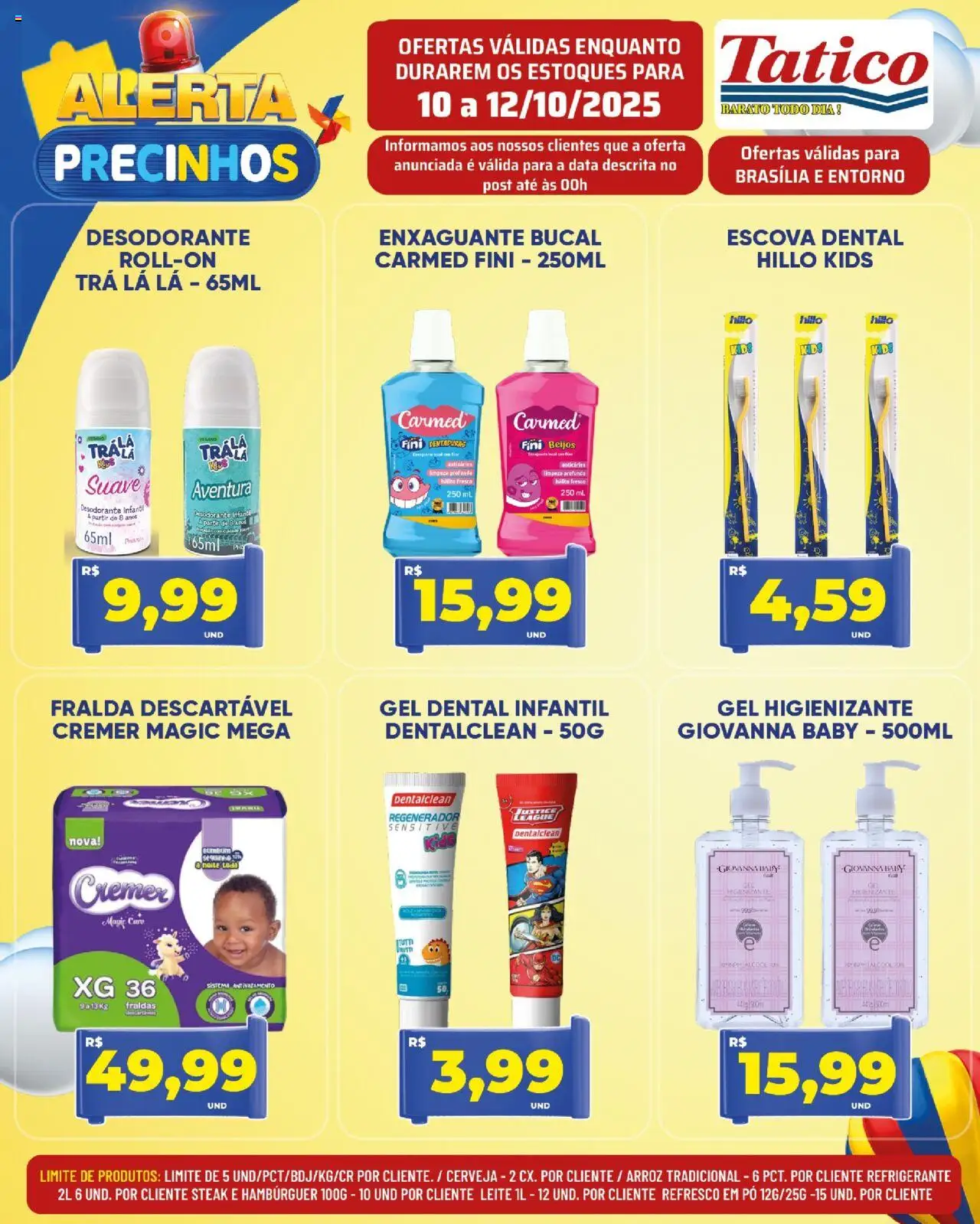 Tatico Folheto - válido de 10.10.2025 | Página: 7 | Produtos: Pó, Refresco, Cerveja, Arroz