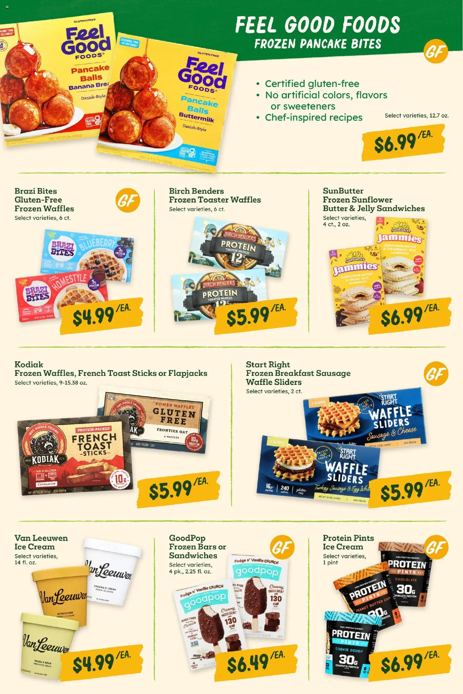 Sprouts Monthly Ad - valid from 31.12.2025 | Page: 23 | Products: Butter, Cheese, Ice cream, Sausage