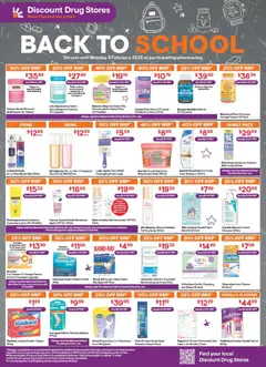 Preview of Discount Drug Stores - Back to School - valid from 23.01.2026