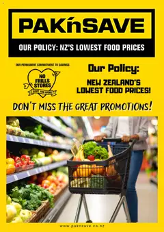 Pak n Save catalogue preview  - valid from 29.09.2025