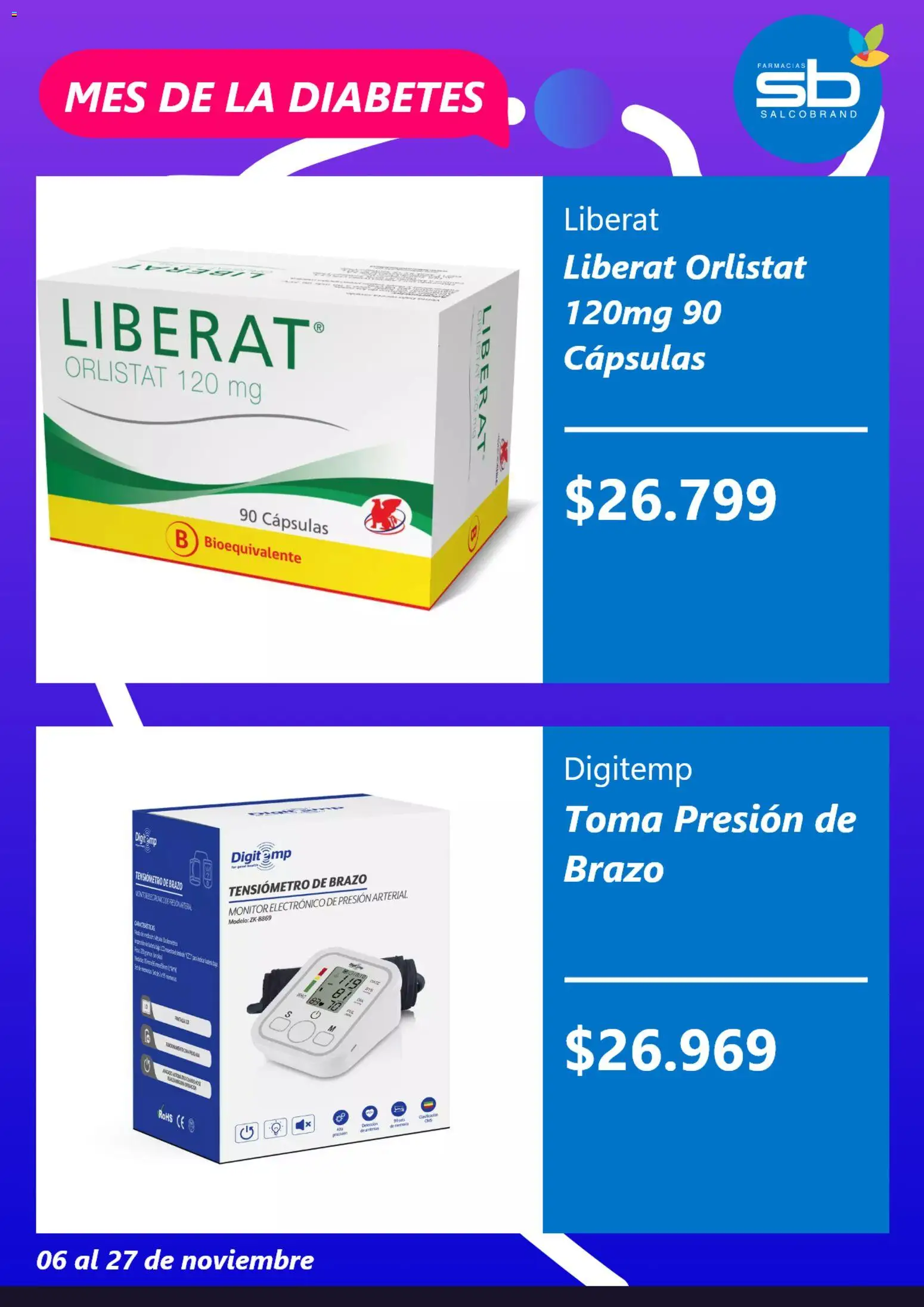 Salcobrand ofertas  │ válido desde el 19.11.2025 | Página: 5 | Productos: Monitor, Tensiómetro