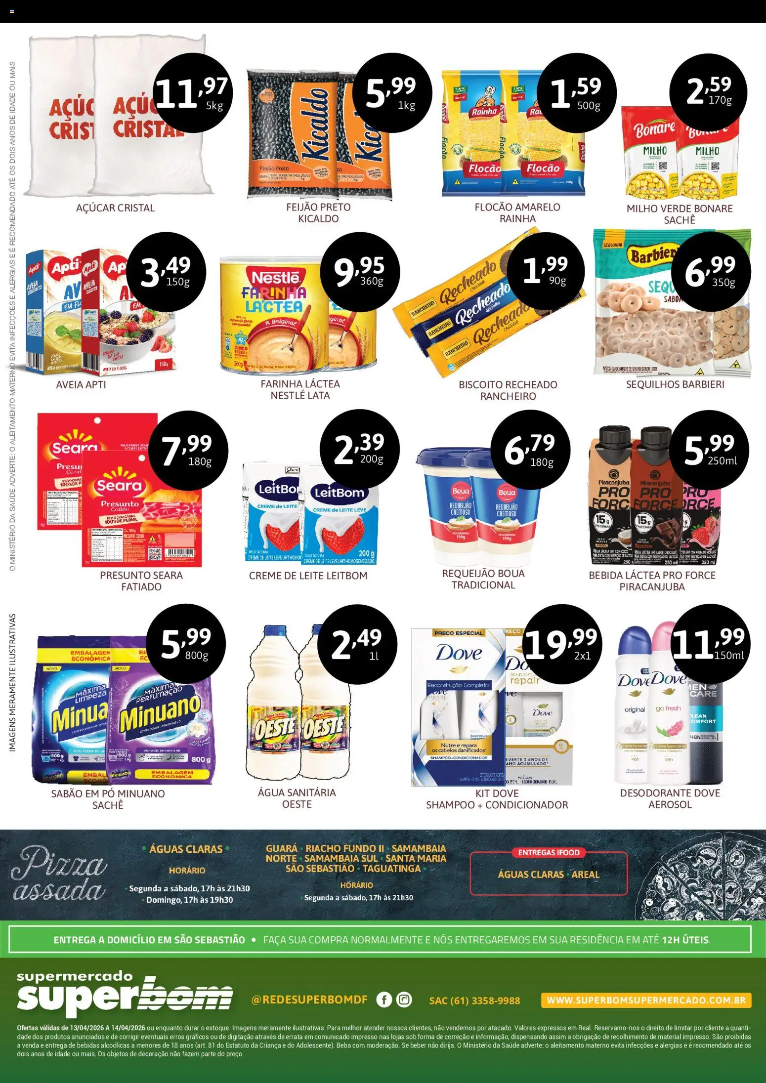 Superbom Folheto - válido de 13.04.2026 | Página: 2 | Produtos: Condicionador, Faca, Creme, Dove