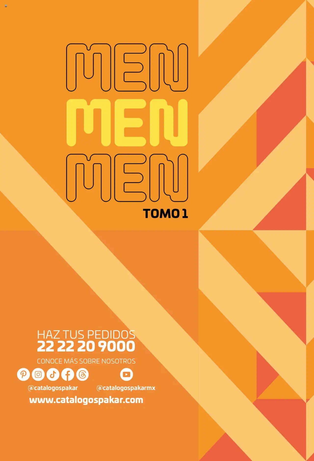 Nuevas ofertas de SC Pakar válidas en toda la República Mexicana desde el 29.08.2025. ¡Encuentra las mejores ofertas en SC Pakar - Catálogo Otoño Men Tomo 1! | Página: 362 | Productos: Sobre