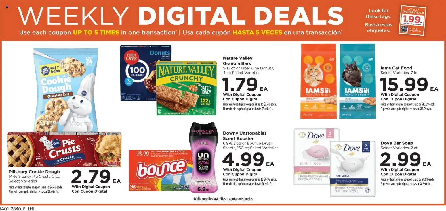 Food 4 Less Weekly Ad - valid from 05.11.2025 | Page: 3 | Products: Chocolate, Bar Soap, Chocolate Chip, Dryer