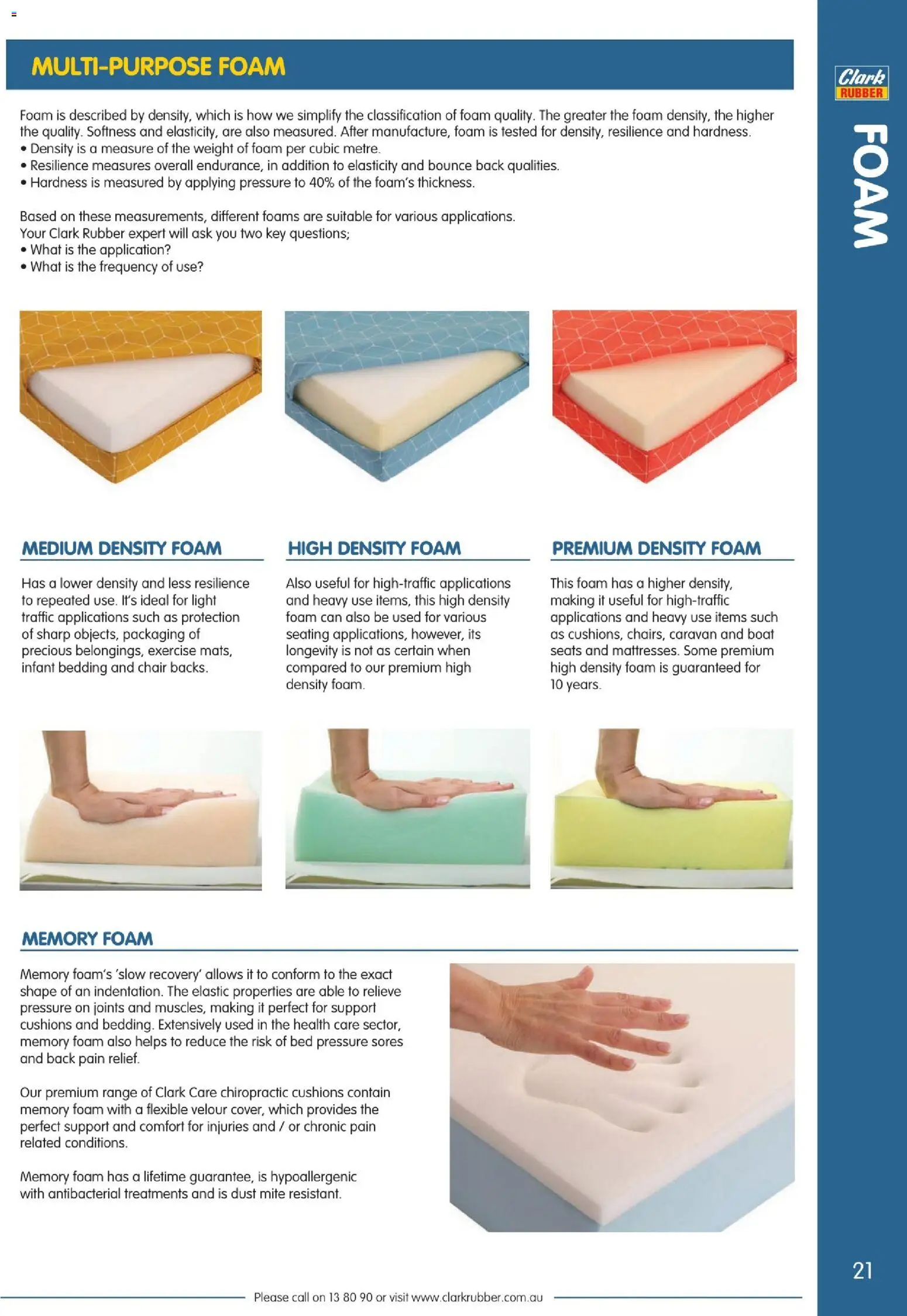 Clark Rubber catalogue - valid from 02.04.2026 | Page: 21 | Products: Chair, Light, Multipurpose, Bed