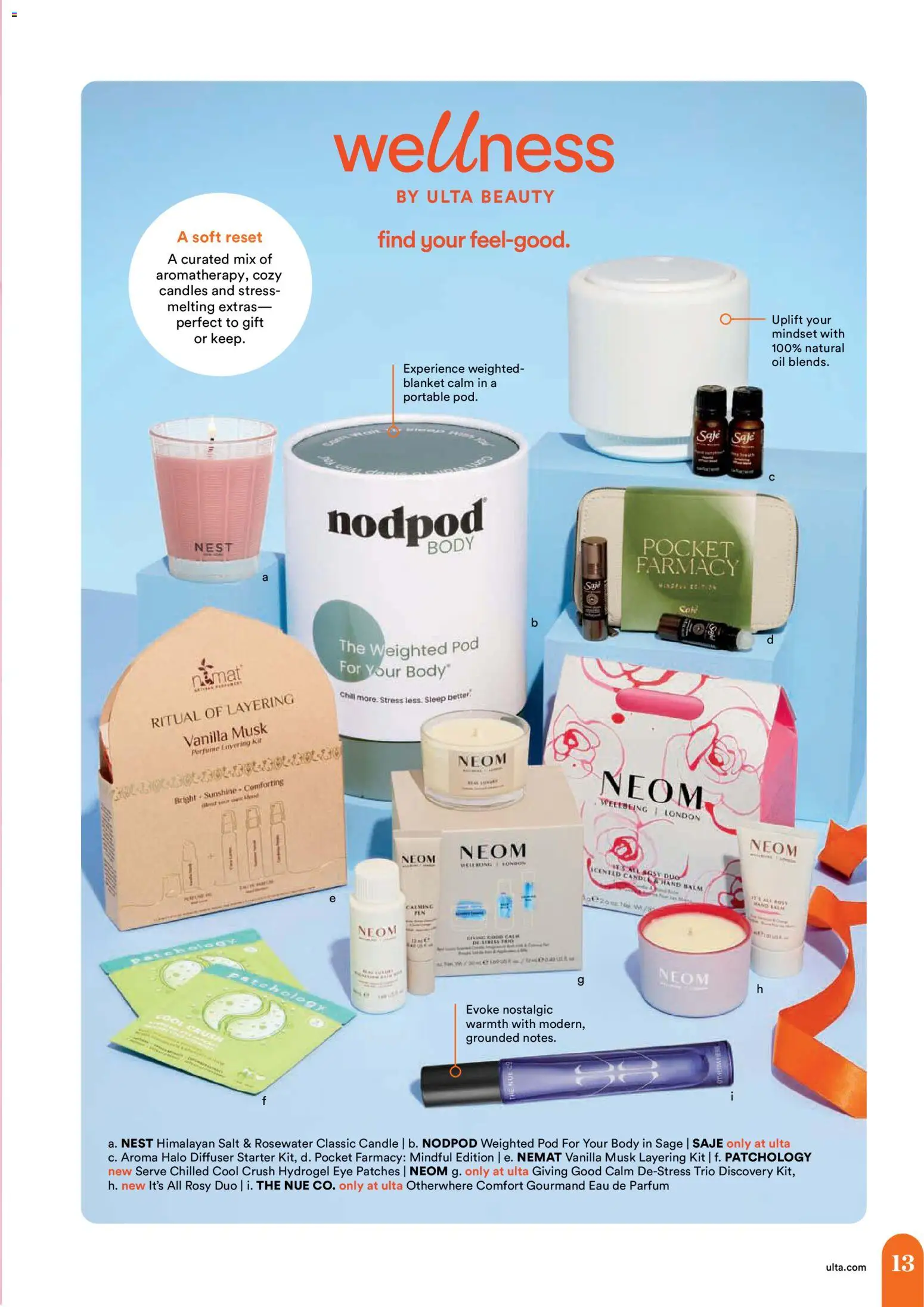 Ulta Beauty - 4.19.26 - 5.10.26 - valid from 19.04.2026 | Page: 13 | Products: Blanket, Perfume, Oil, Salt