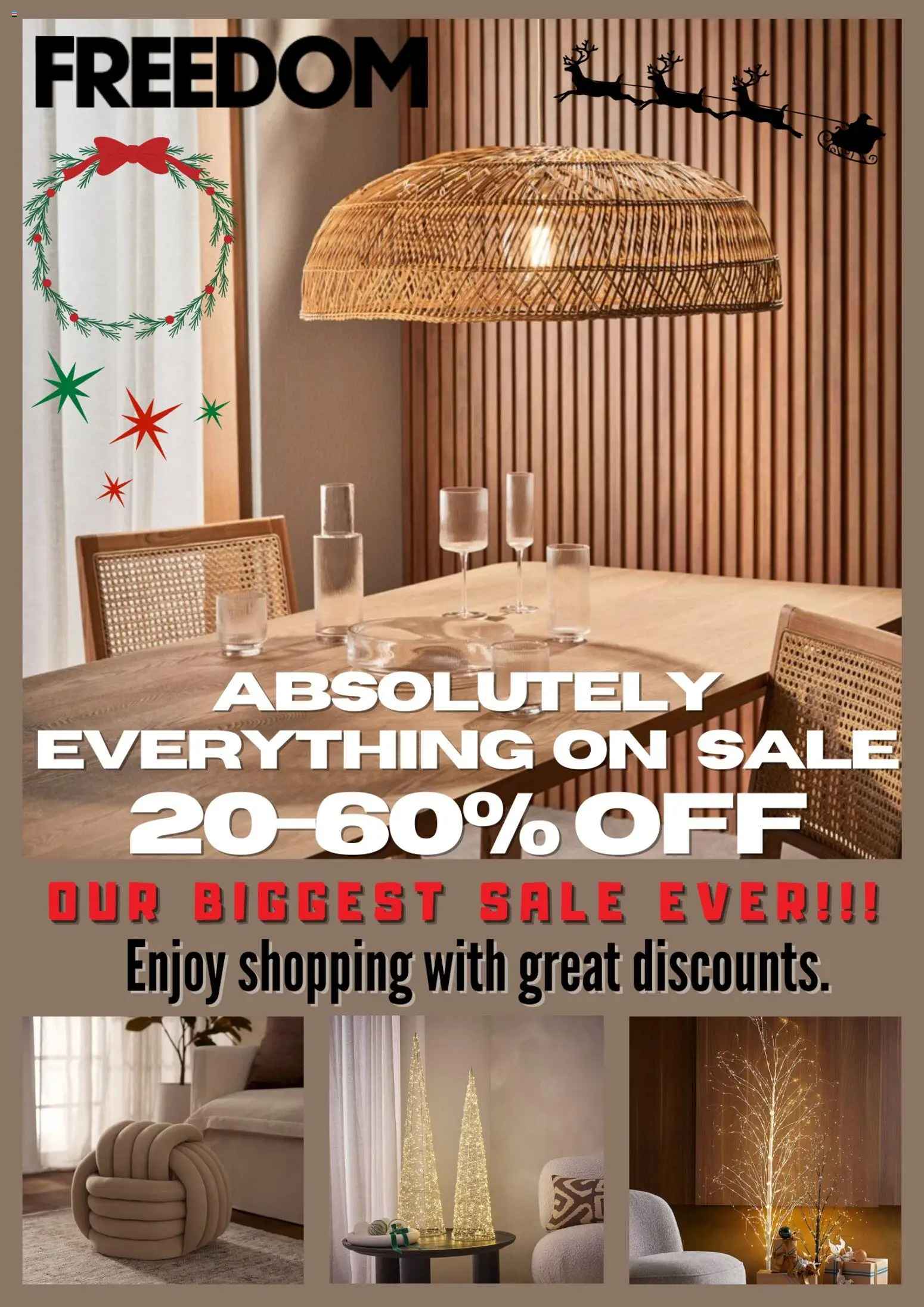 Freedom Furniture catalogue from 17.12.2025 | Page: 1