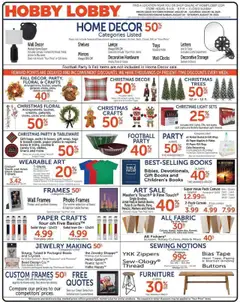 Preview of Hobby Lobby weekly ads valid from 24.08.2025