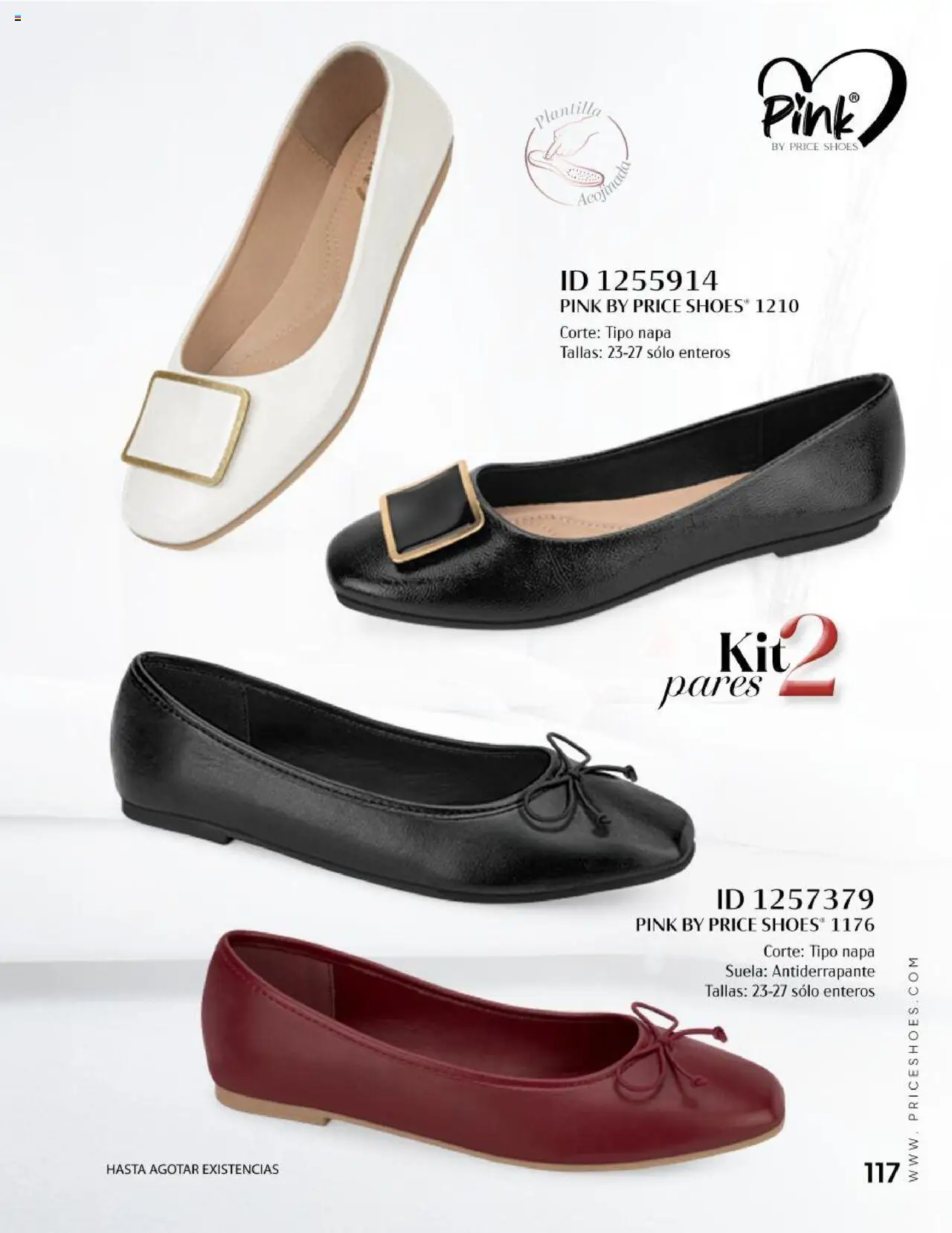 Nuevas ofertas de Price Shoes válidas en toda la República Mexicana desde el 25.09.2025. ¡Encuentra las mejores ofertas en Price Shoes - Catálogo Vestir Casual! | Página: 117