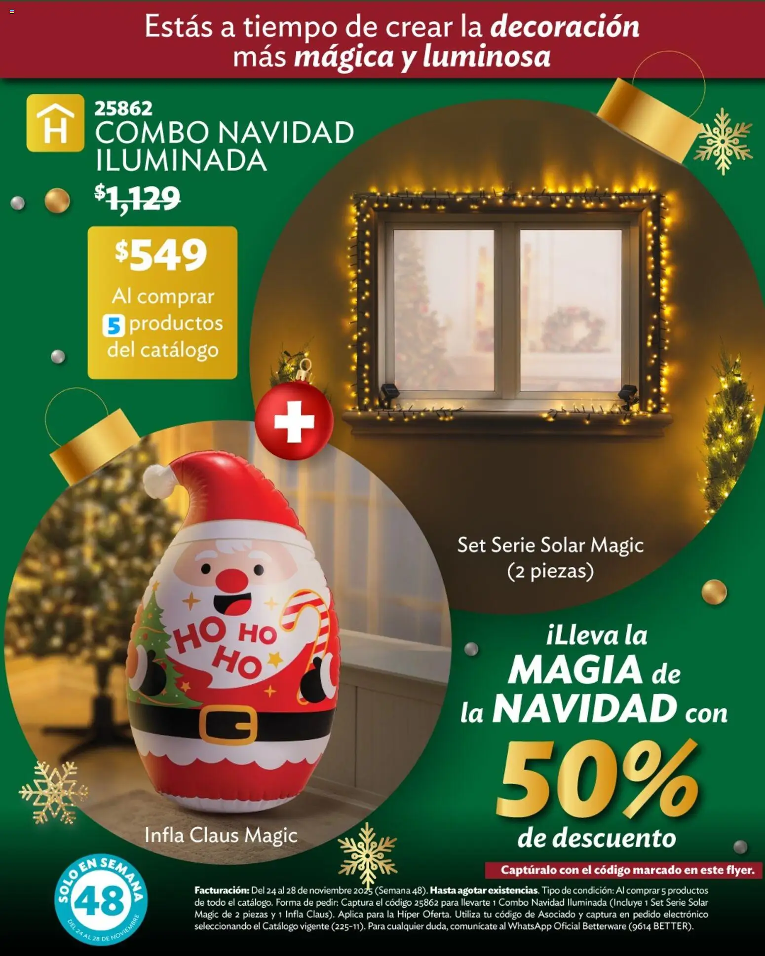 Nuevas ofertas de Betterware válidas en toda la República Mexicana desde el 24.11.2025. ¡Encuentra las mejores ofertas en Betterware catálogo Ofertas! | Página: 4