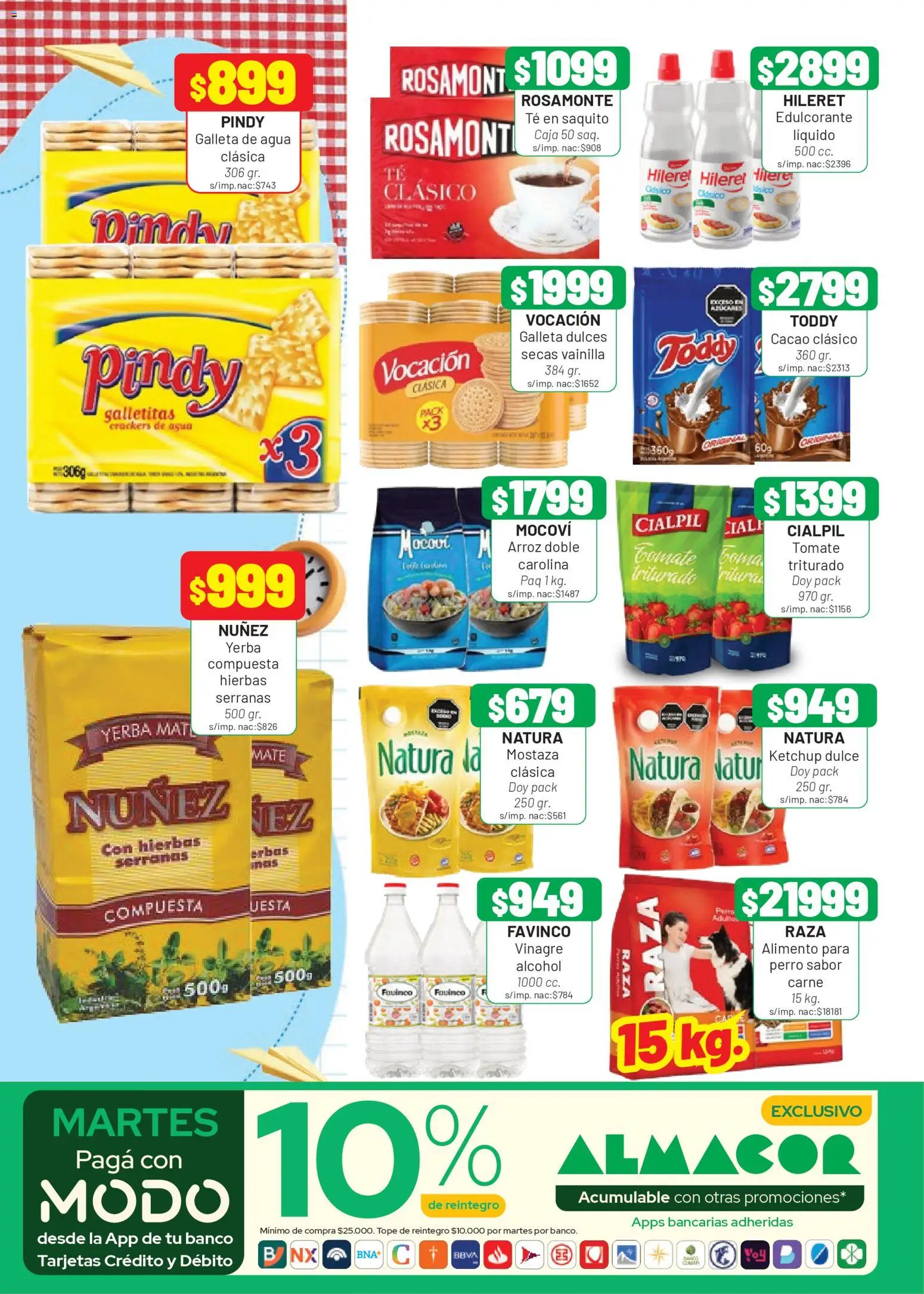 Almacor catálogo │ válido desde el 12.03.2026 | Página: 6 | Productos: Mate, Banco, Yerba, Té