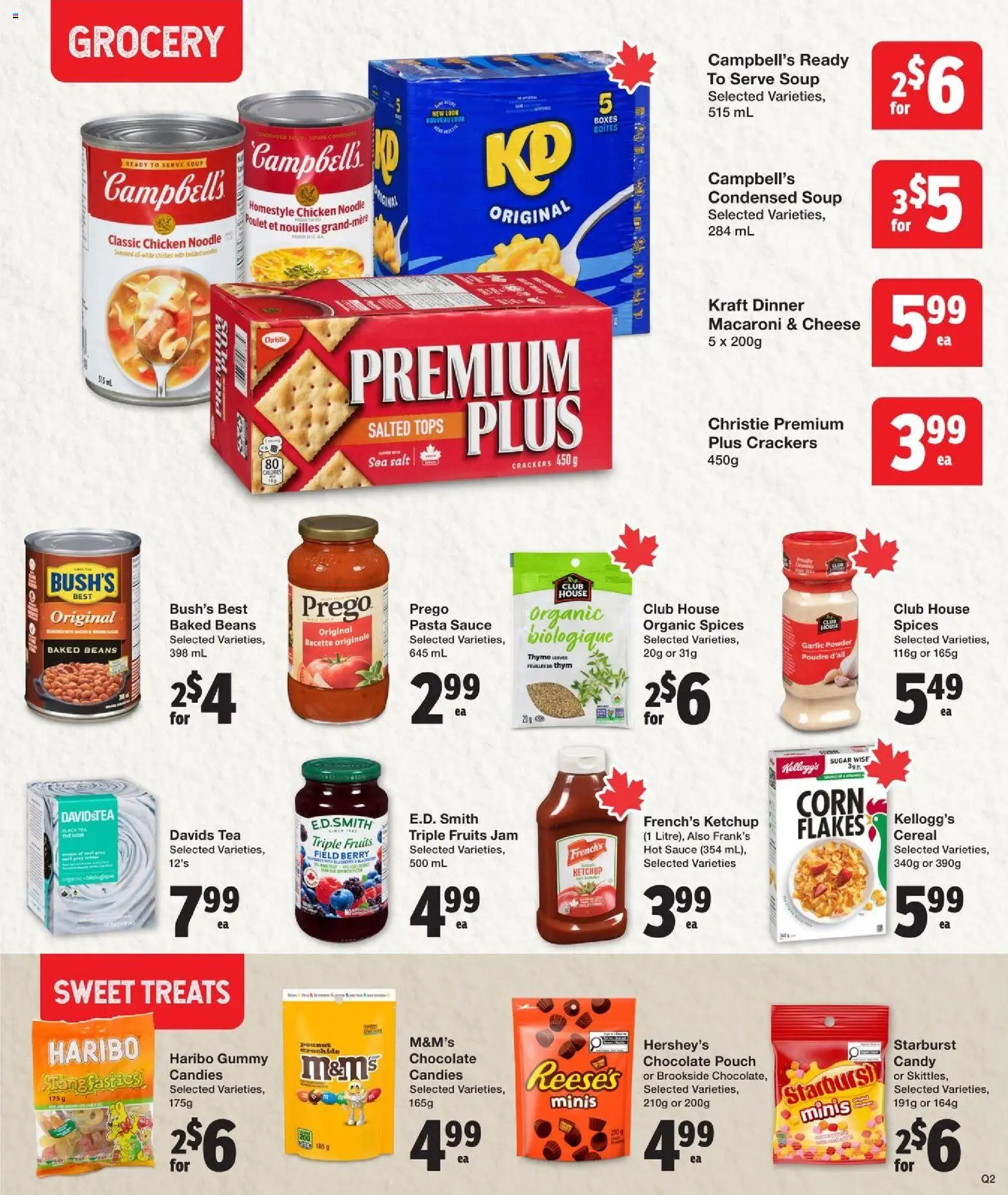 Quality Foods flyer valid from 12.03.2026 | Page: 9 | Products: Tea, Pasta, Powder, Chocolate