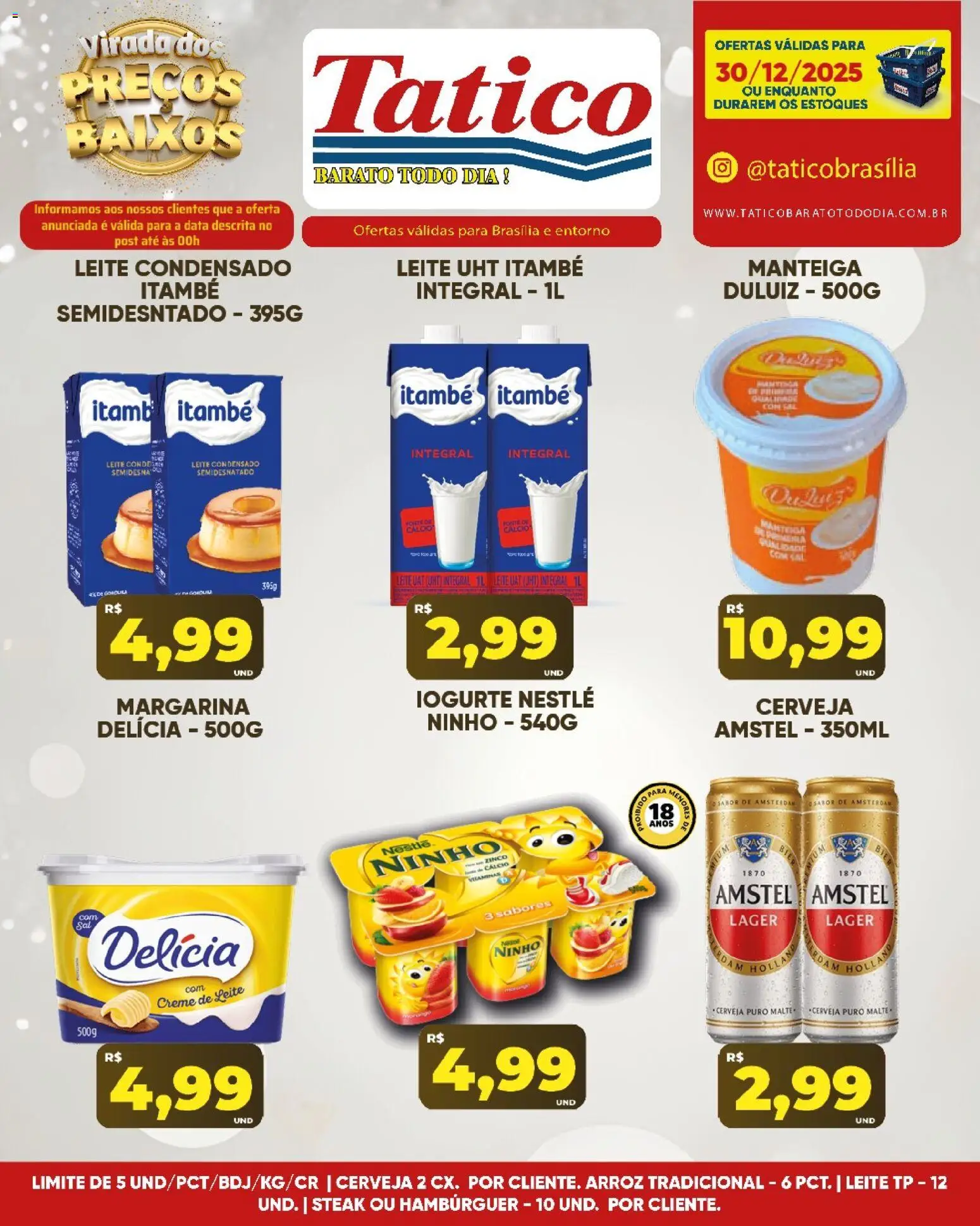 Tatico Folheto - válido de 31.12.2025 | Página: 27 | Produtos: Manteiga, Iogurte, Arroz, Margarina