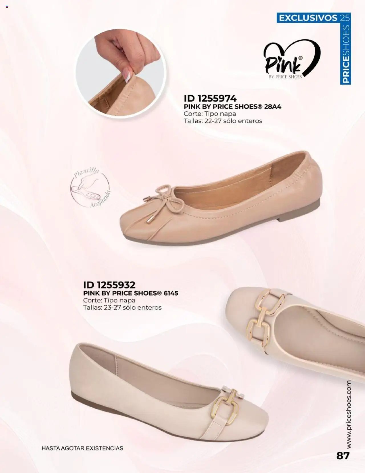 Nuevas ofertas de Price Shoes válidas en toda la República Mexicana desde el 19.10.2025. ¡Encuentra las mejores ofertas en Price Shoes catálogo Exclusivos 2025! | Página: 87