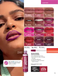 Avon - Campanha 03 - Pré-Visualização do folheto da loja Avon, válido de 15.01.2026 | Página: 75 | Produtos: Cereja, Leite, Manteiga, Picolé