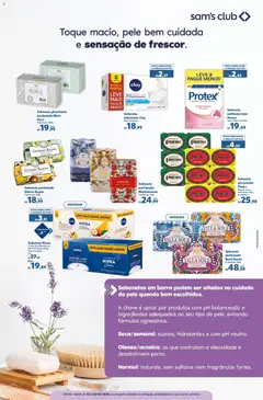 Sam's Club - Ofertas Beleza - Pré-Visualização do folheto da loja Sam's Club, válido de 10.02.2026 | Página: 5 | Produtos: Creme, Sabonete