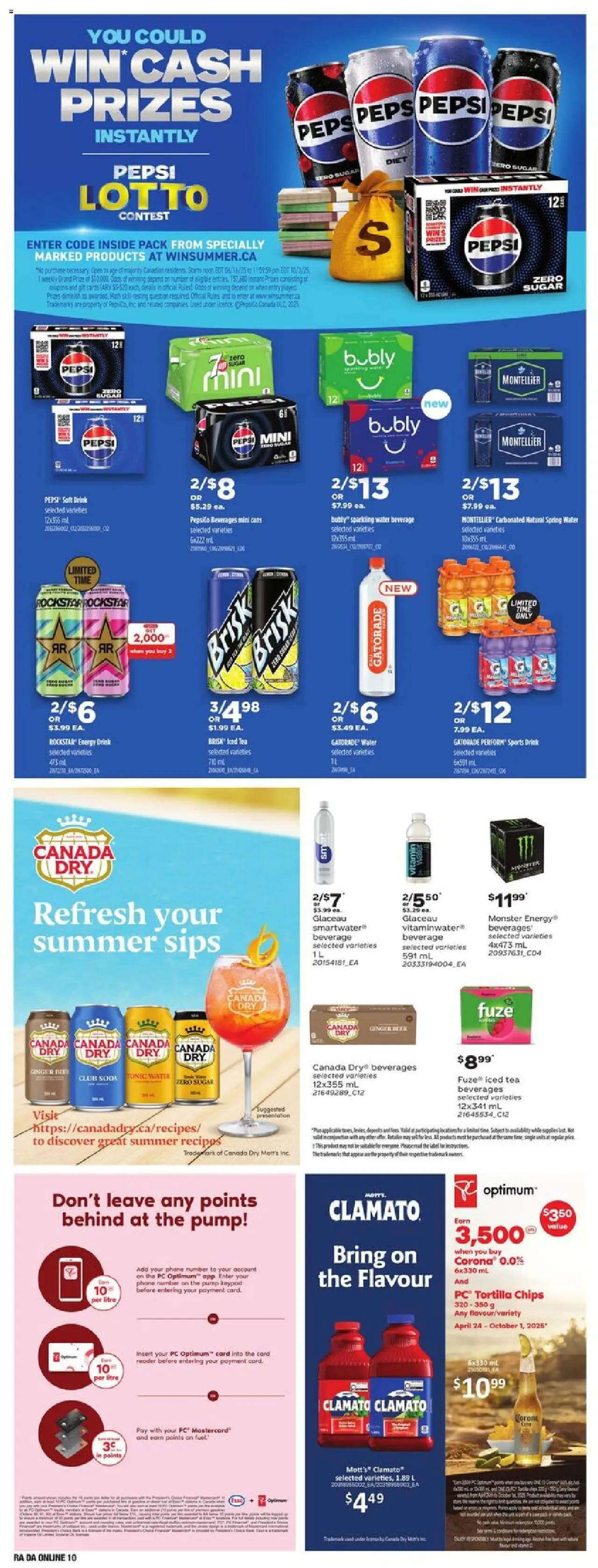 Atlantic Superstore flyer valid from 31.07.2025 | Page: 27 | Products: Tea, Chips, Phone, Beer