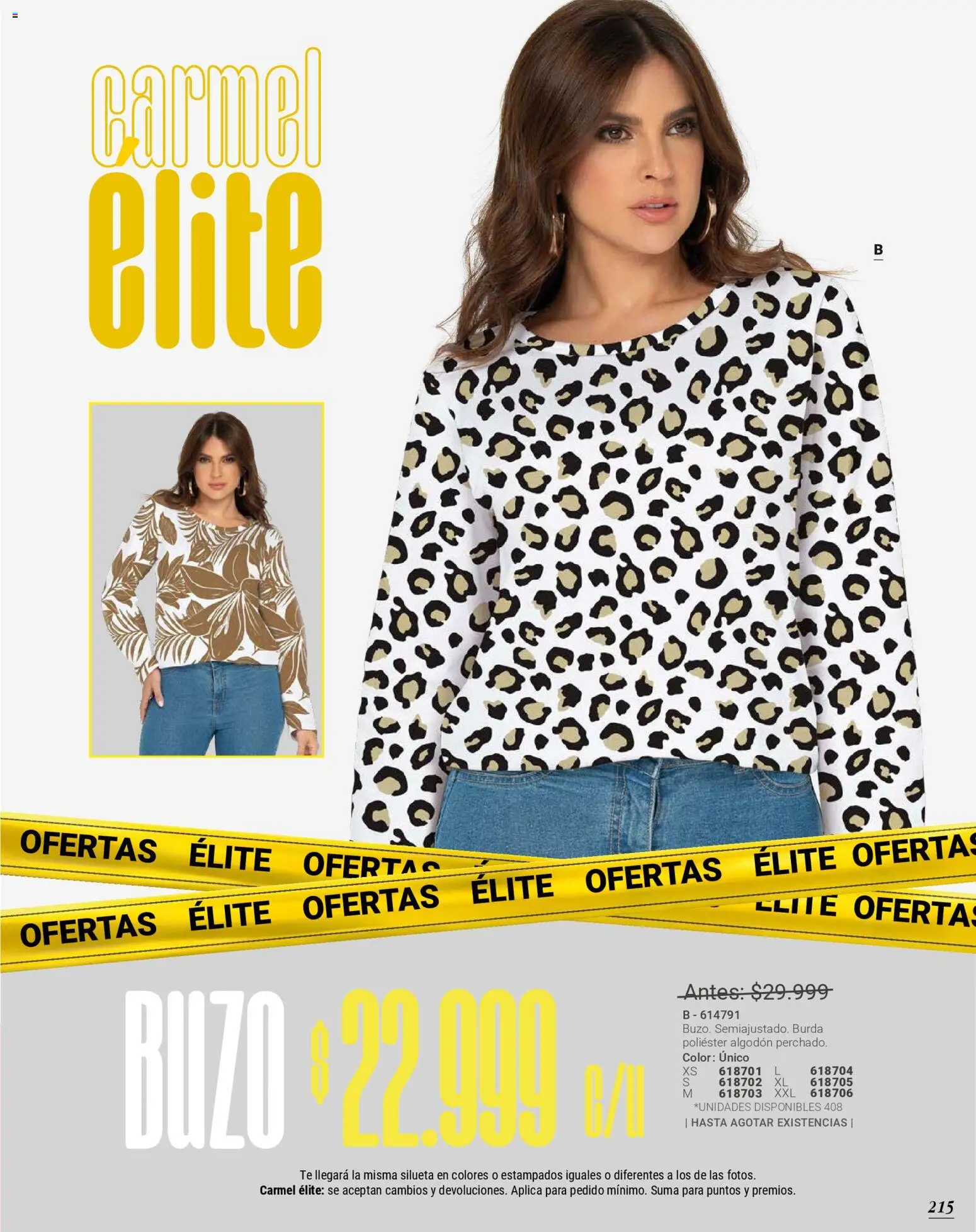 Carmel revista - valida desde el 01.01.2026 | Página: 215 | Productos: Té, Algodón