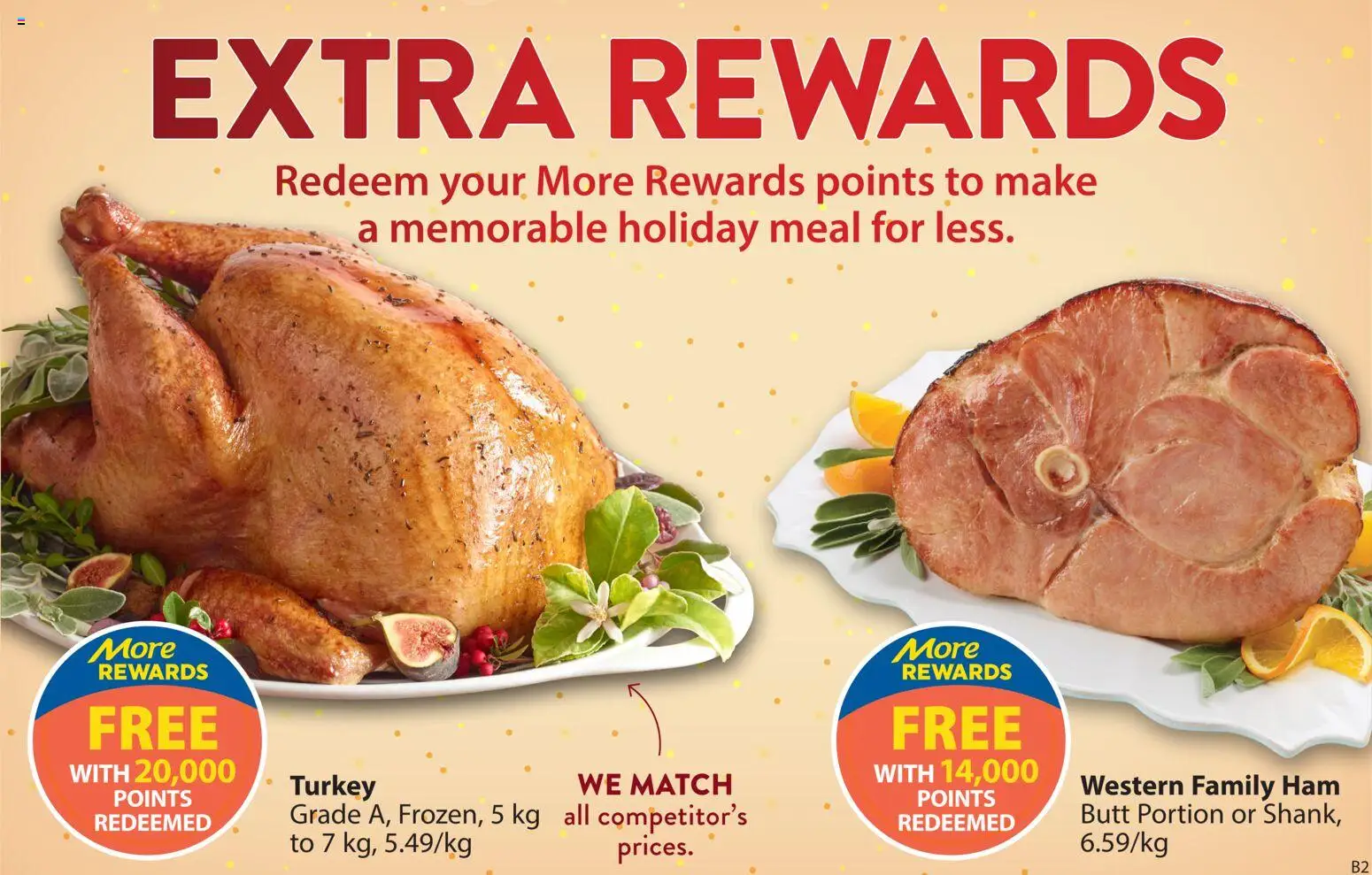 Save on foods flyer valid from 27.11.2025 | Page: 5 | Products: Turkey, Ham