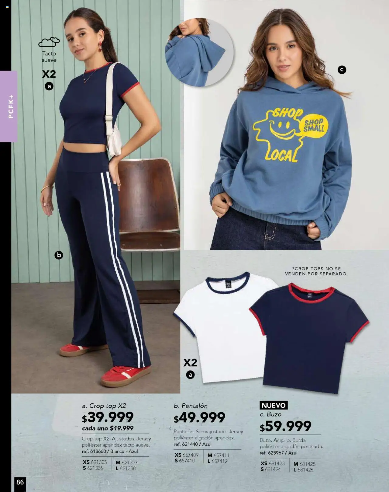 Pacifika revista - valida desde el 01.09.2025 | Página: 98 | Productos: Algodón, Buzo, Top