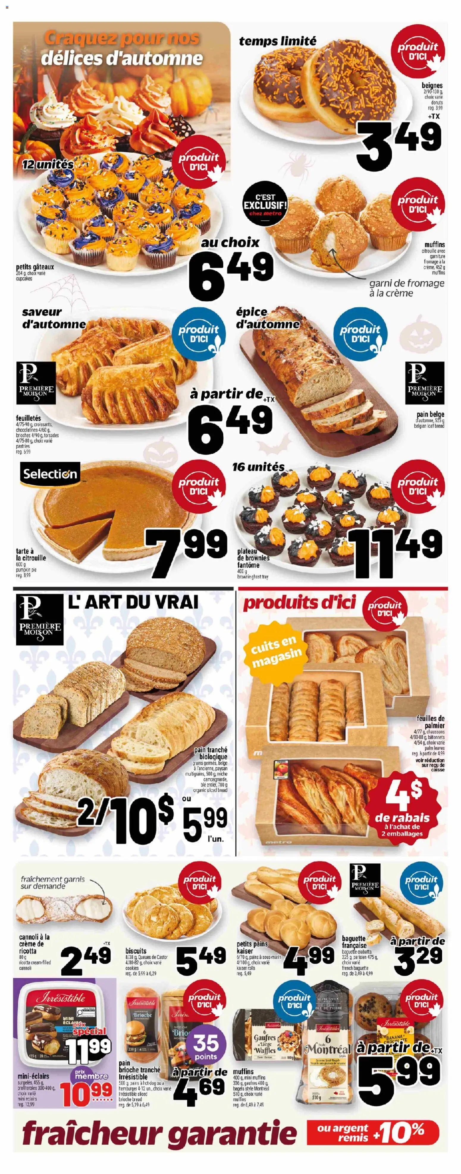 Metro flyer valid from 23.10.2025 | Page: 13 | Products: Cookies, Bread, Pumpkin