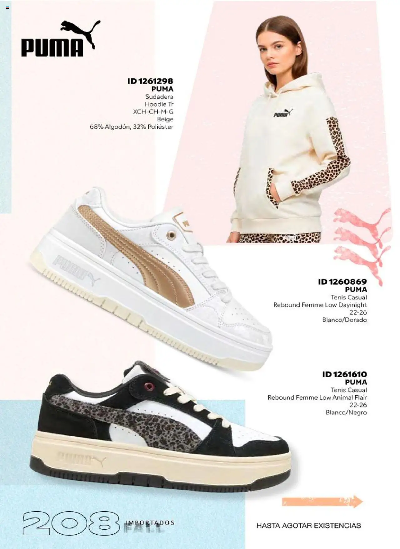 Nuevas ofertas de Price Shoes válidas en toda la República Mexicana desde el 18.10.2025. ¡Encuentra las mejores ofertas en Price Shoes catálogo Fall Importados segunda! | Página: 208 | Productos: Tenis, Sudadera