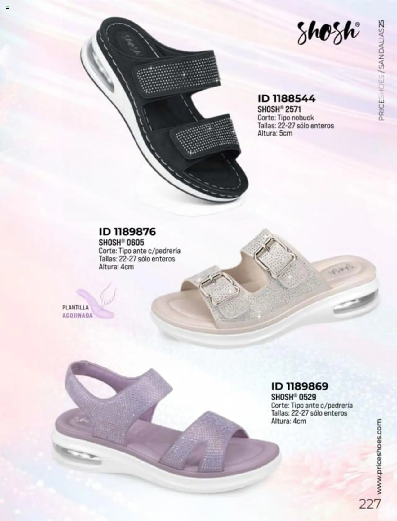 Nuevas ofertas de Price Shoes válidas en toda la República Mexicana desde el 27.01.2025. ¡Encuentra las mejores ofertas en Price Shoes catálogo Sandalias! | Página: 227