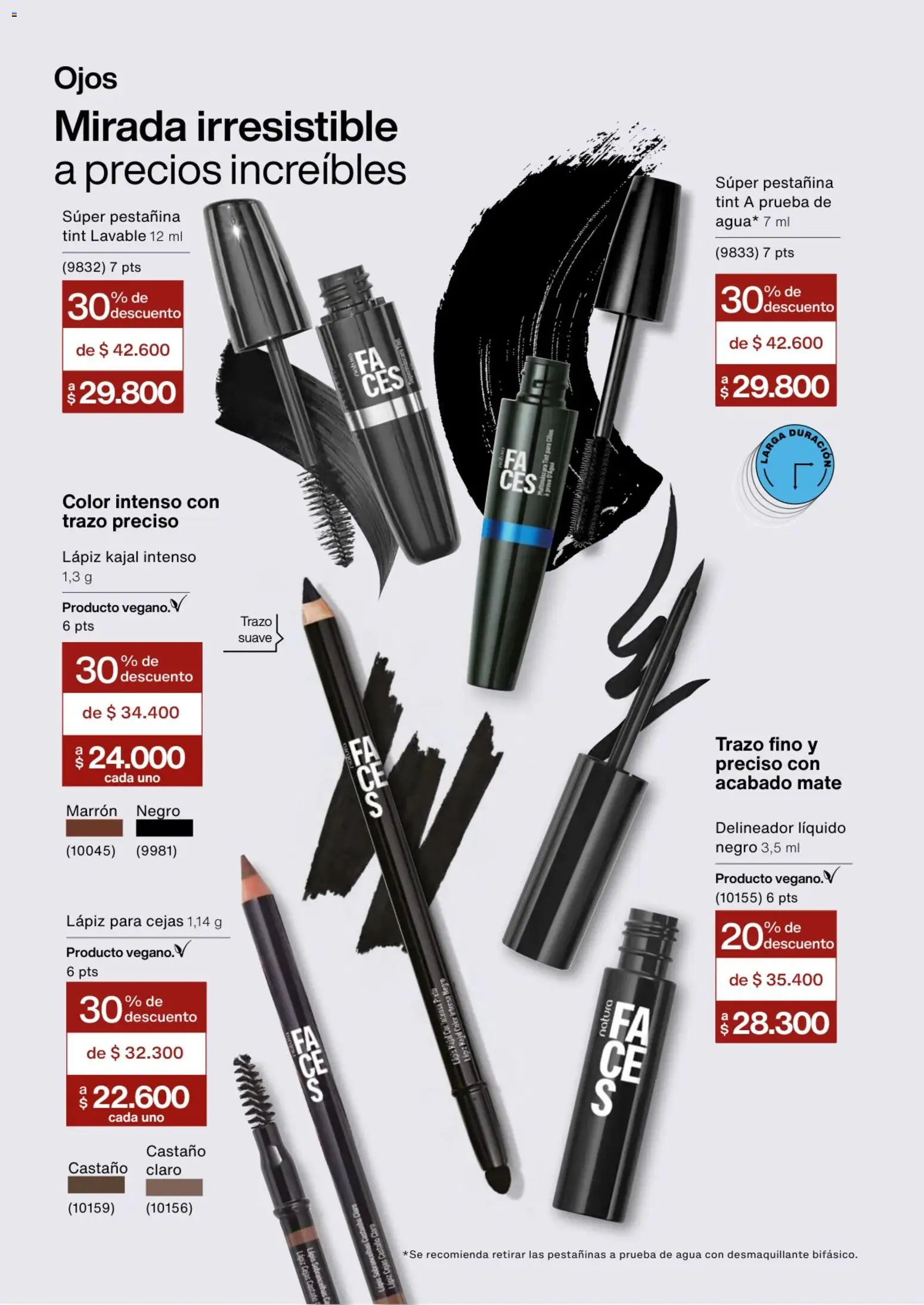 Natura revista - valida desde el 02.01.2026 | Página: 69 | Productos: Agua, Delineador, Desmaquillante