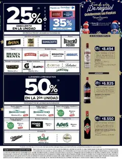 Vista previa Carrefour ofertas válido desde el 26.12.2025 | Página: 9 | Productos: Vodka, Caso, Sobre, Fernet