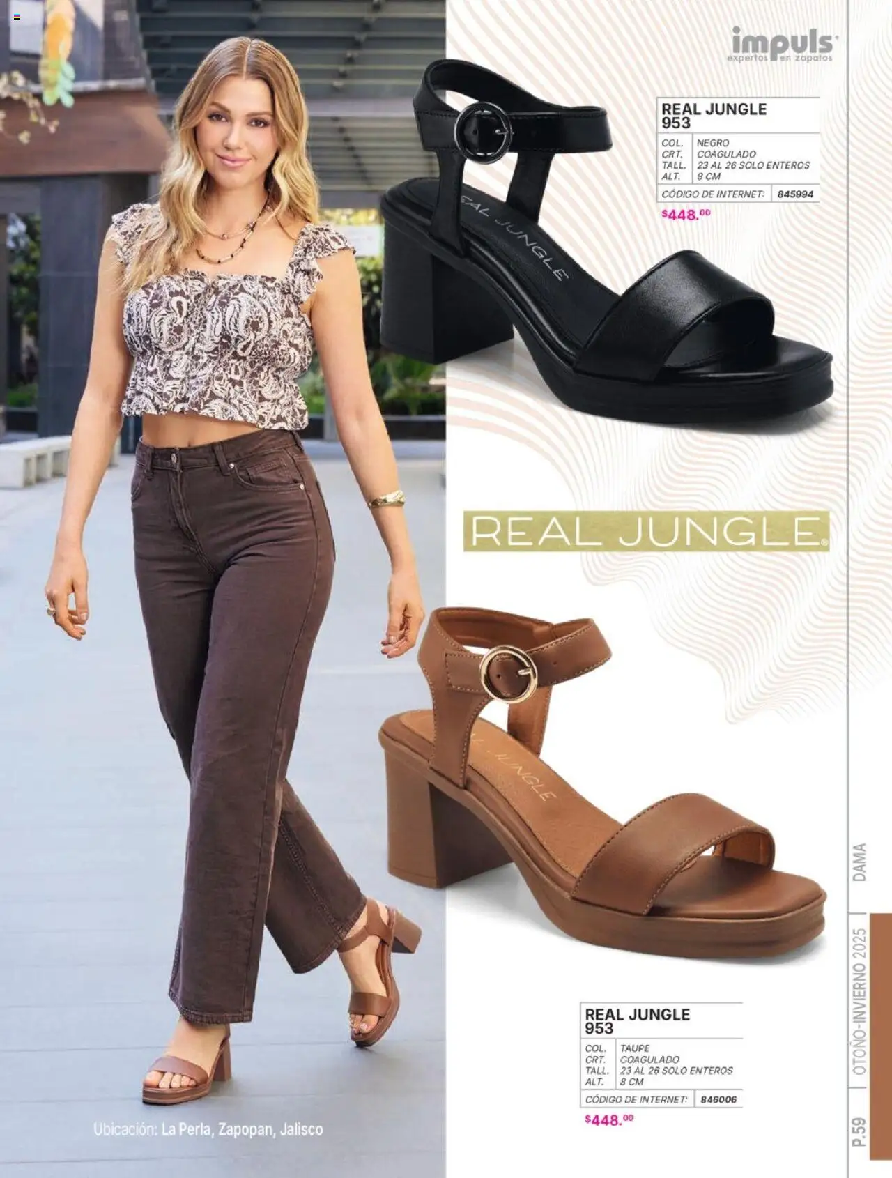 Nuevas ofertas de Impuls válidas en toda la República Mexicana desde el 07.07.2025. ¡Encuentra las mejores ofertas en Impuls catálogo Dama Otoño-Invierno 2025! | Página: 61 | Productos: Zapatos