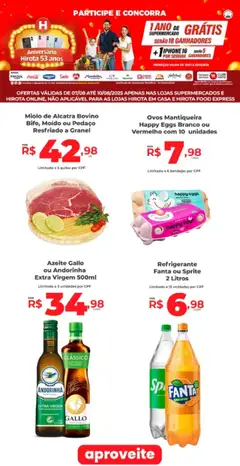 Hirota Food - Ofertas Top - Pré-Visualização do folheto da loja Hirota Food, válido de 07.08.2025