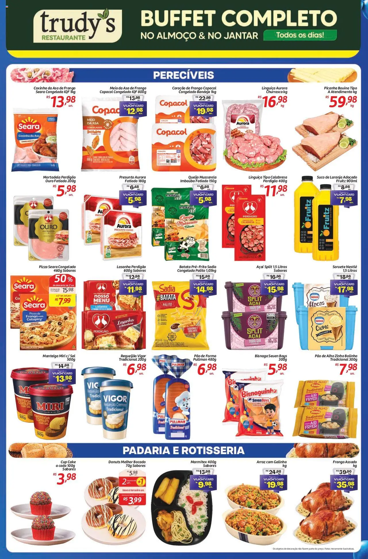Comper Folheto - válido de 10.10.2025 | Página: 3 | Produtos: Coração de frango, Manteiga, Lasanha, Batata