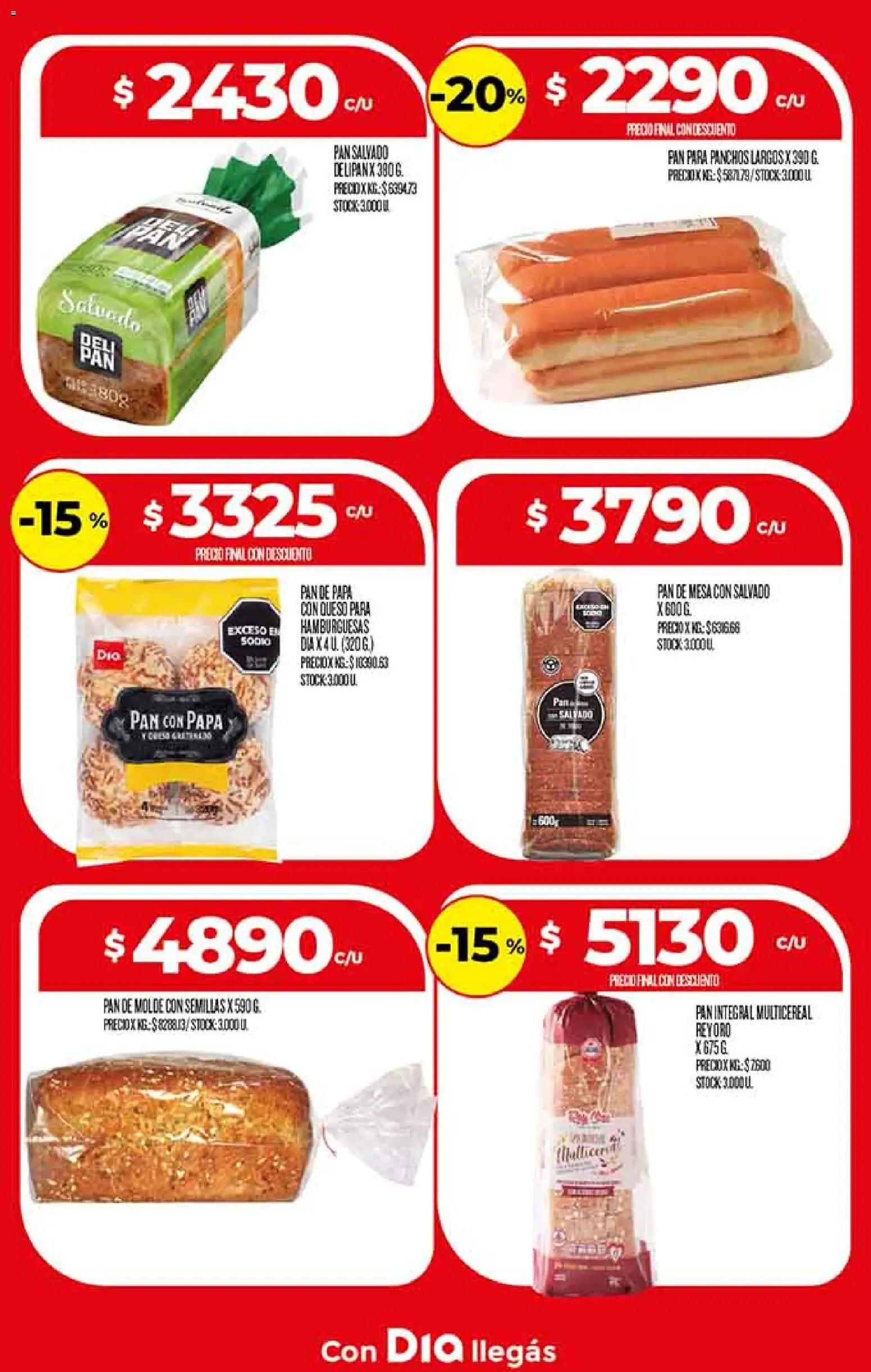 Supermercado DIA Ofertas │ válido desde el 18.03.2026 | Página: 14 | Productos: Mesa, Semillas, Queso, Pan