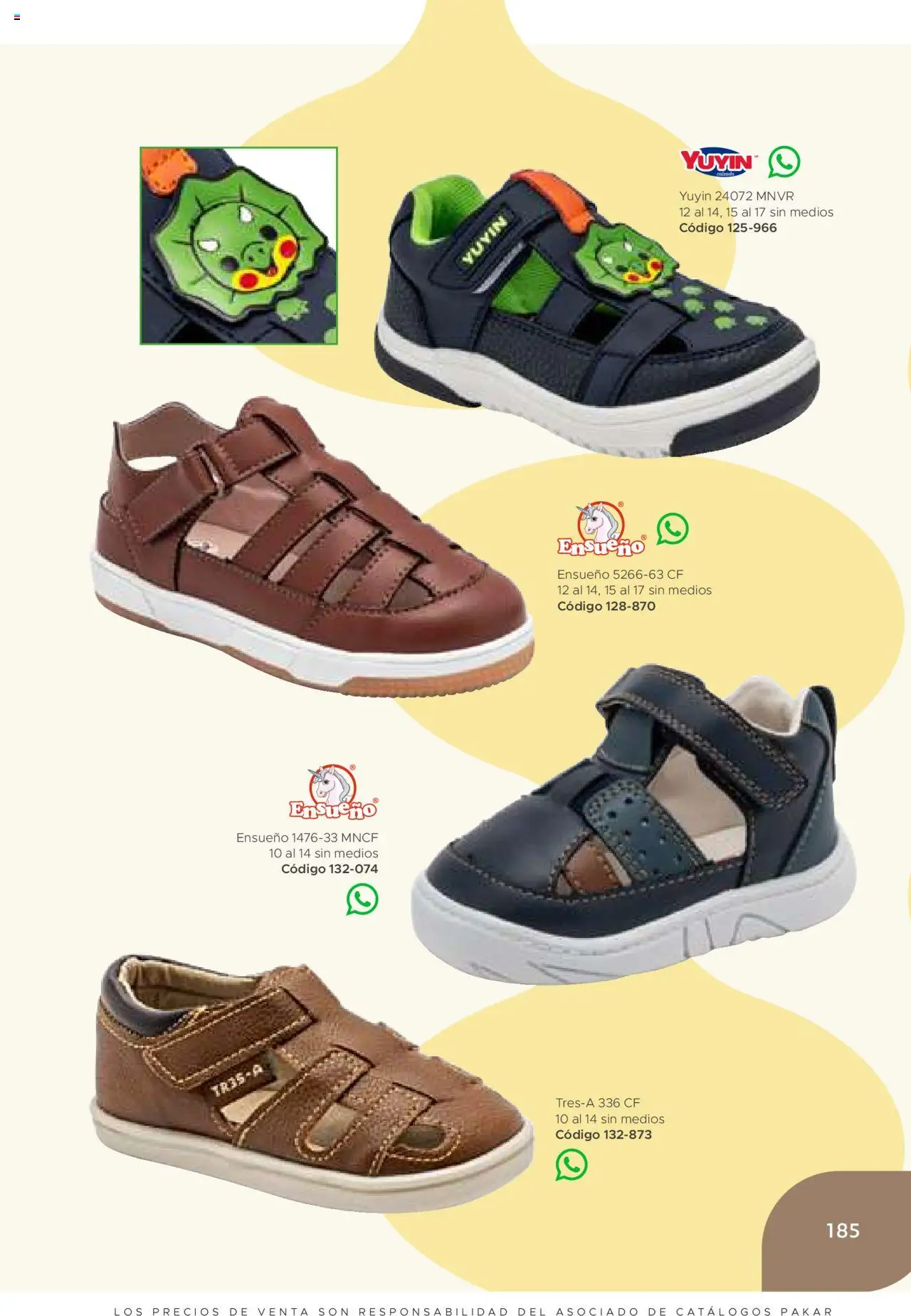 Nuevas ofertas de SC Pakar válidas en toda la República Mexicana desde el 24.07.2025. ¡Encuentra las mejores ofertas en SC Pakar - Catálogo Nino otoño / invierno! | Página: 185