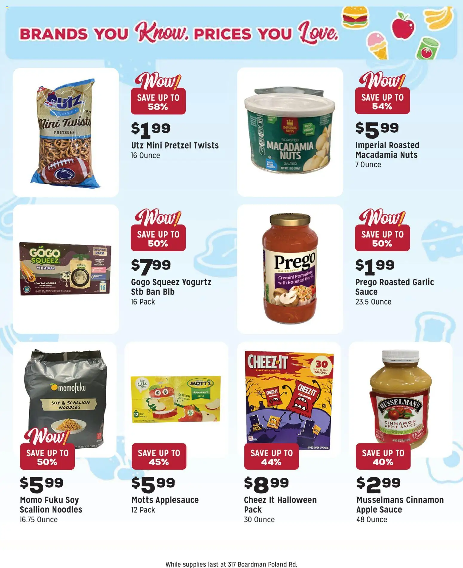 Grocery Outlet Weekly Ad - OH - valid from 31.12.2025 | Page: 11 | Products: Noodles, Nuts, Sauce, Garlic