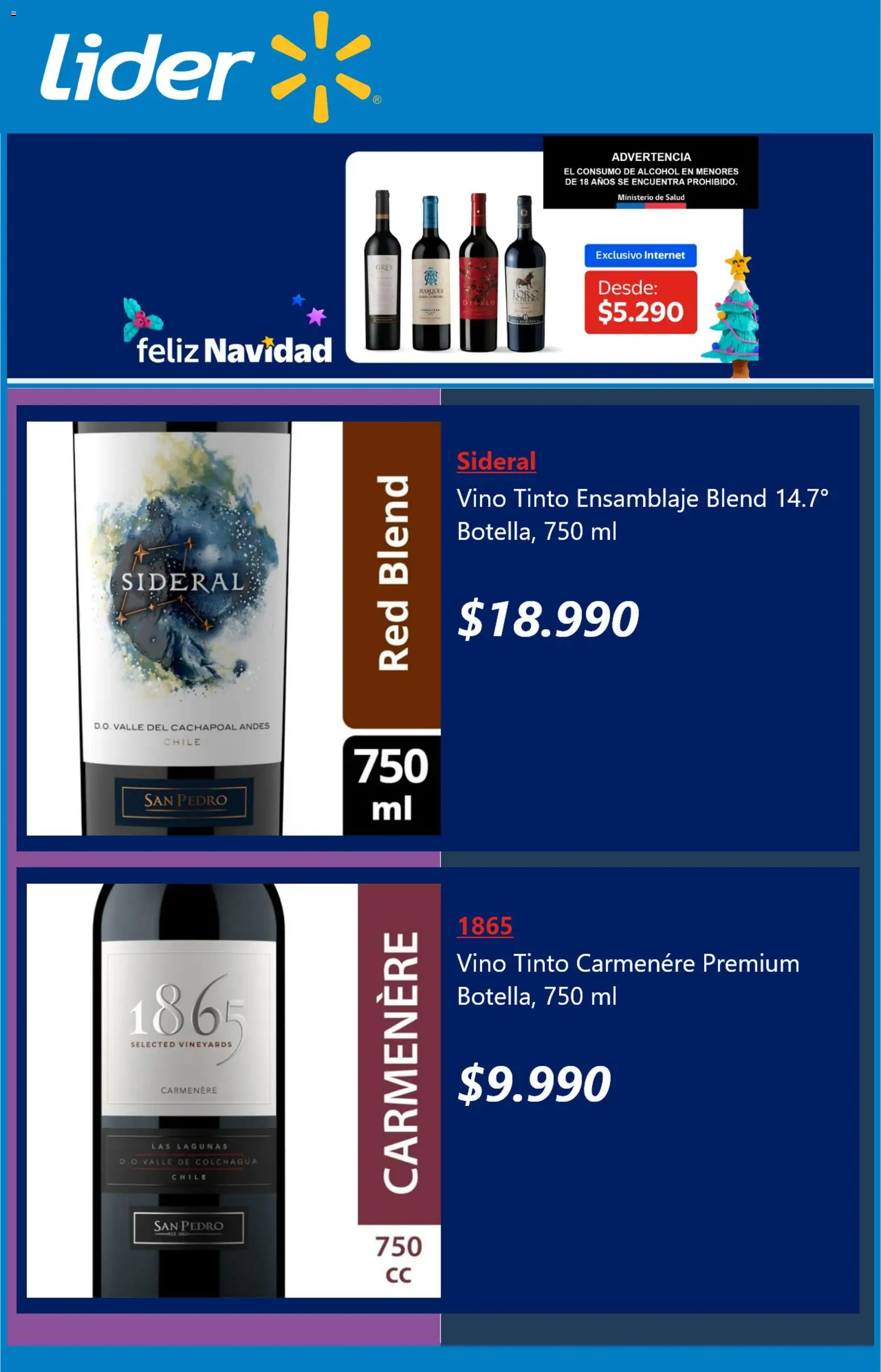 Lider ofertas  │ válido desde el 04.12.2025 | Página: 3 | Productos: Vino