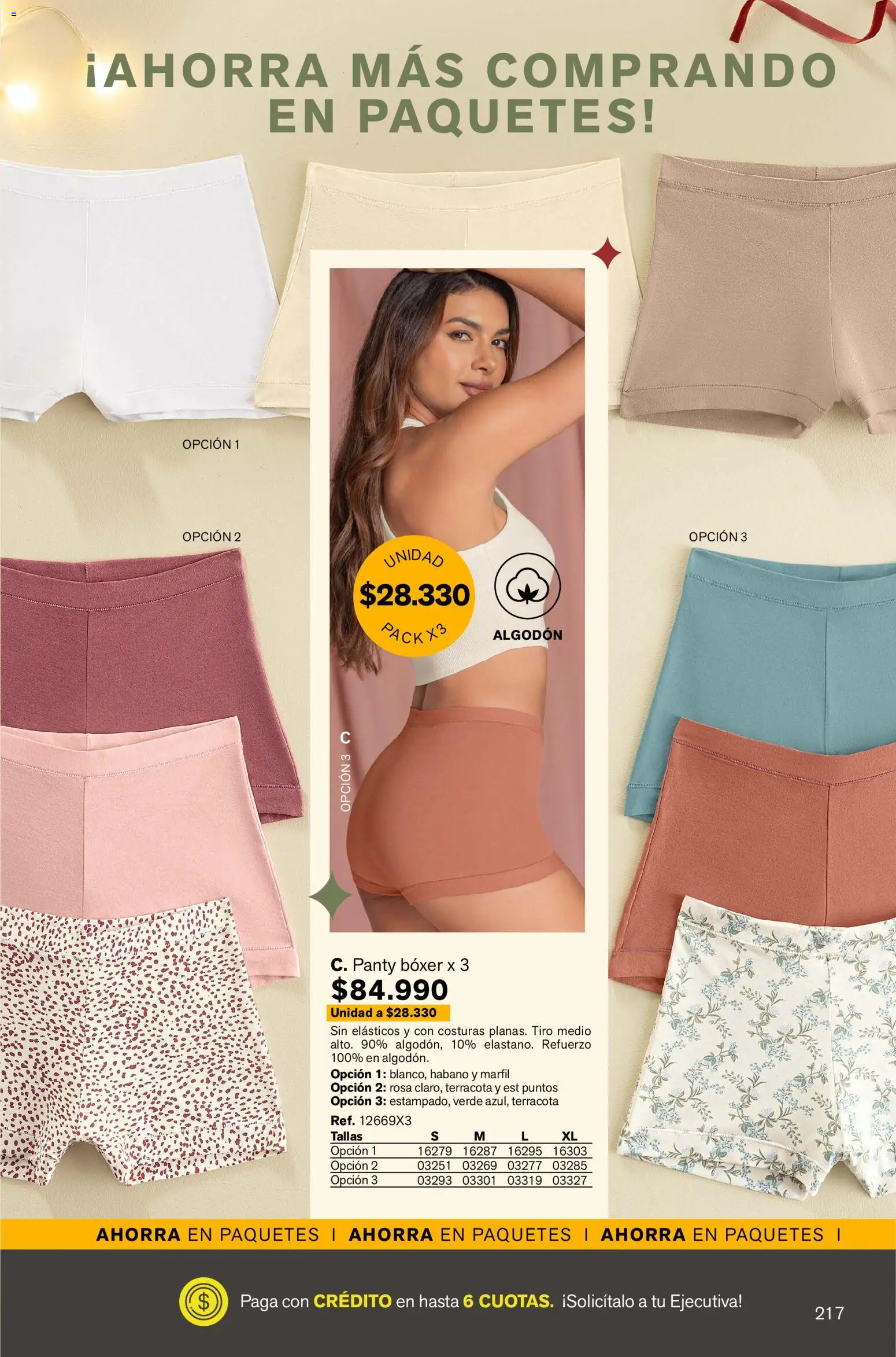 Leonisa revista - valida desde el 13.11.2025 | Página: 217 | Productos: Algodón