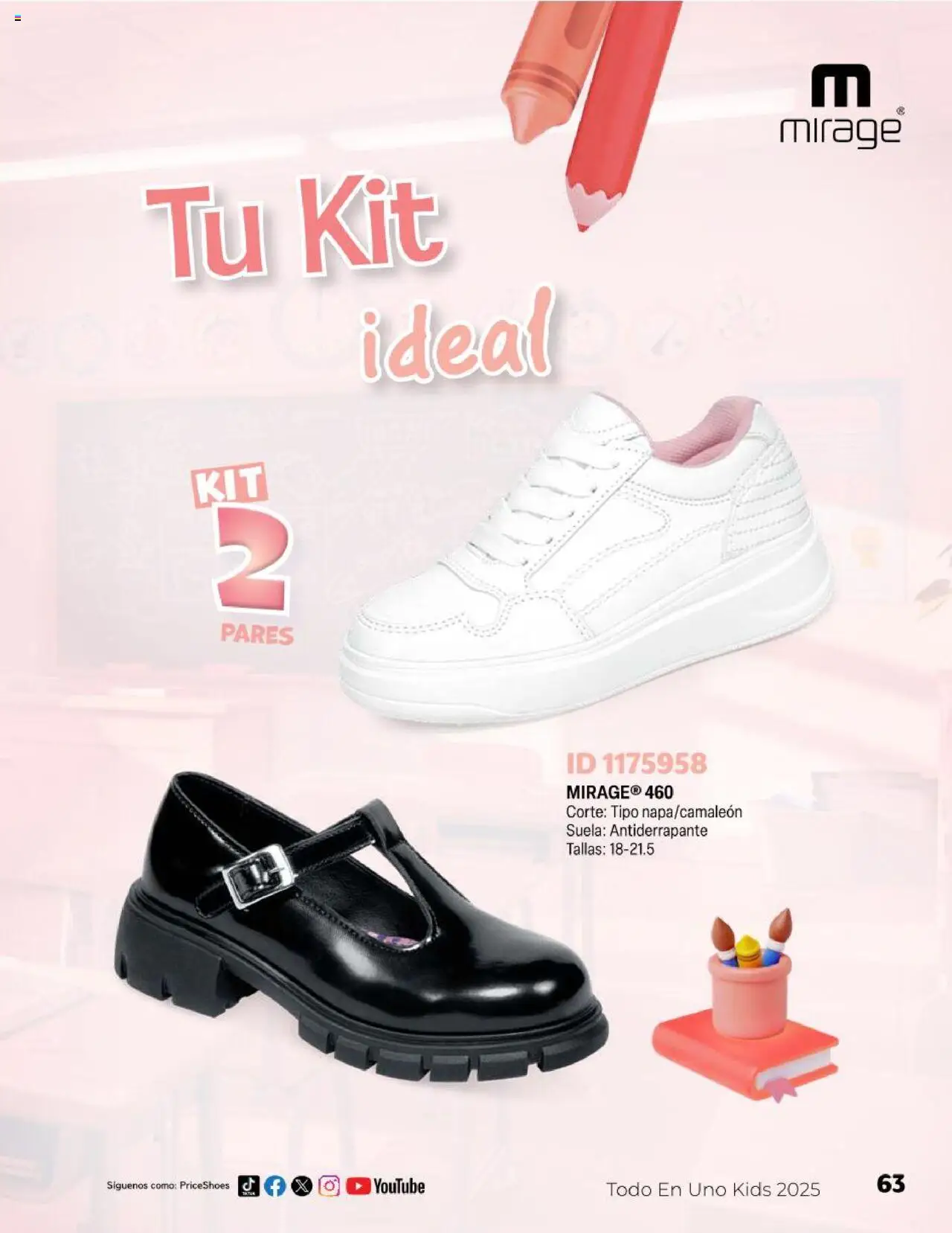 Nuevas ofertas de Price Shoes válidas en toda la República Mexicana desde el 23.04.2025. ¡Encuentra las mejores ofertas en Price Shoes catálogo Kids! | Página: 63