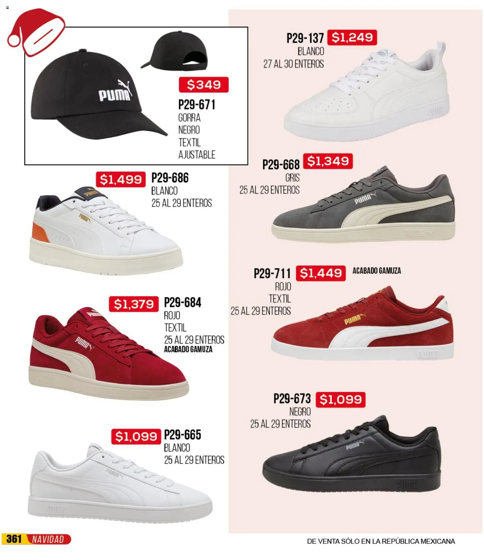 Nuevas ofertas de Cklass válidas en toda la República Mexicana desde el 30.11.2025. ¡Encuentra las mejores ofertas en Cklass catálogo Rebajas Navideñas Ropa! | Página: 619 | Productos: Gorra, Gamuza