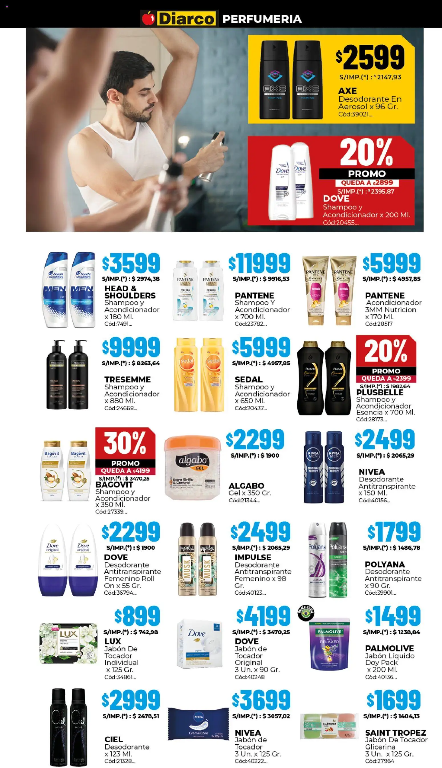 Diarco - Ofertas │ válido desde el 29.12.2025 | Página: 12 | Productos: Jabón líquido, Shampoo, Acondicionador, Jabón