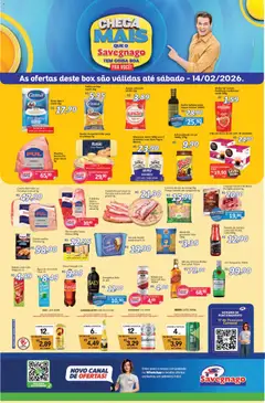 Savegnago - Ofertas da semana - Pré-Visualização do folheto da loja Savegnago, válido de 12.02.2026