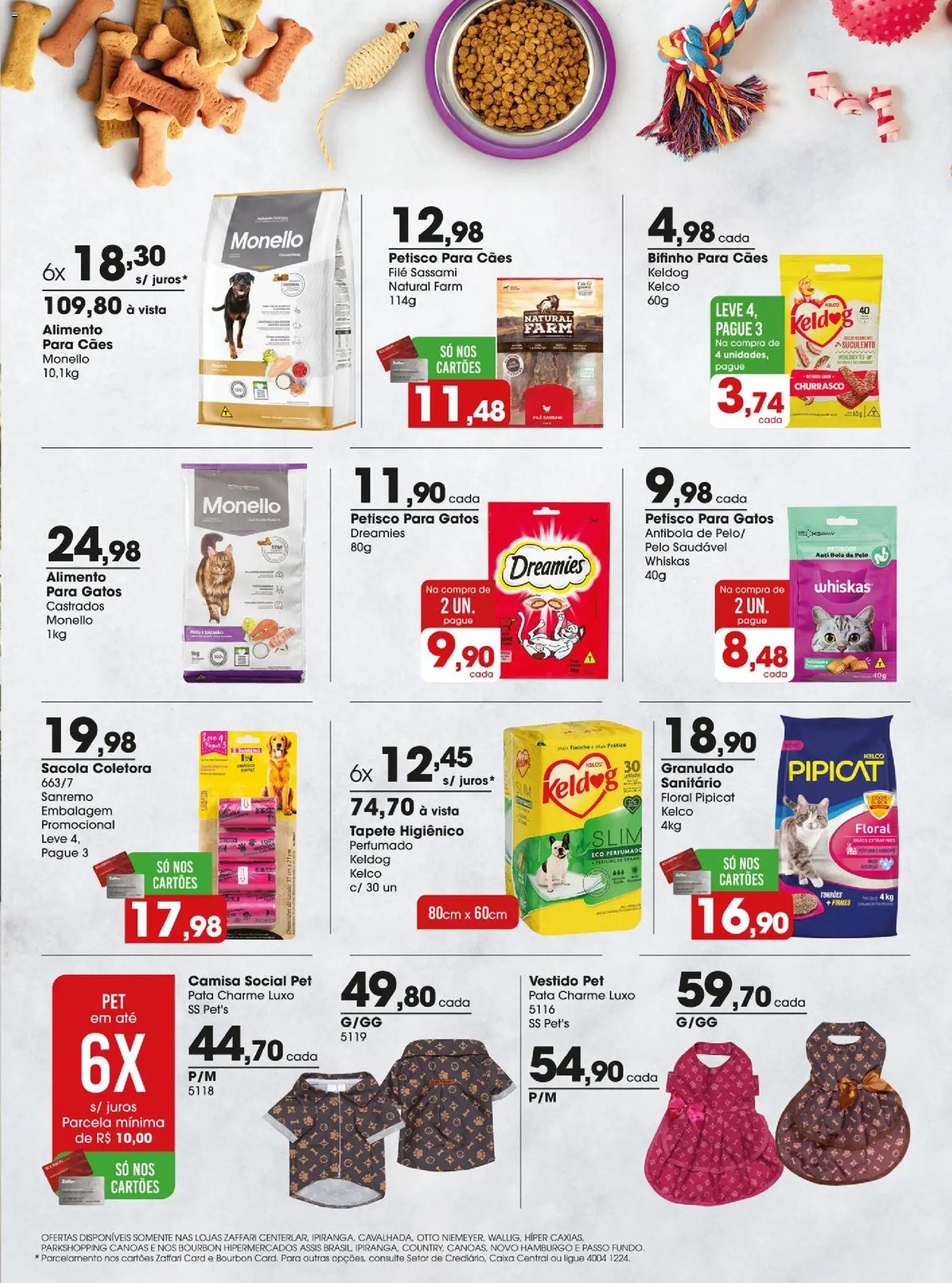 Zaffari Folheto - válido de 02.04.2026 | Página: 15 | Produtos: Perfume, Tapete higiênico, Camisa, Vestido