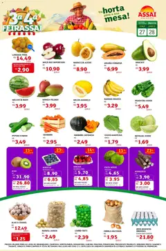 Encarte Assaí Atacadista - Folheto - Pré-Visualização do folheto da loja Assaí Atacadista, válido de 27.01.2026