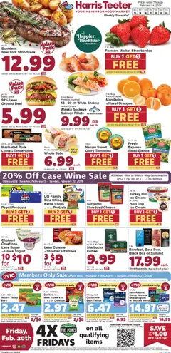 Preview of Harris Teeter weekly ads valid from 18.02.2026