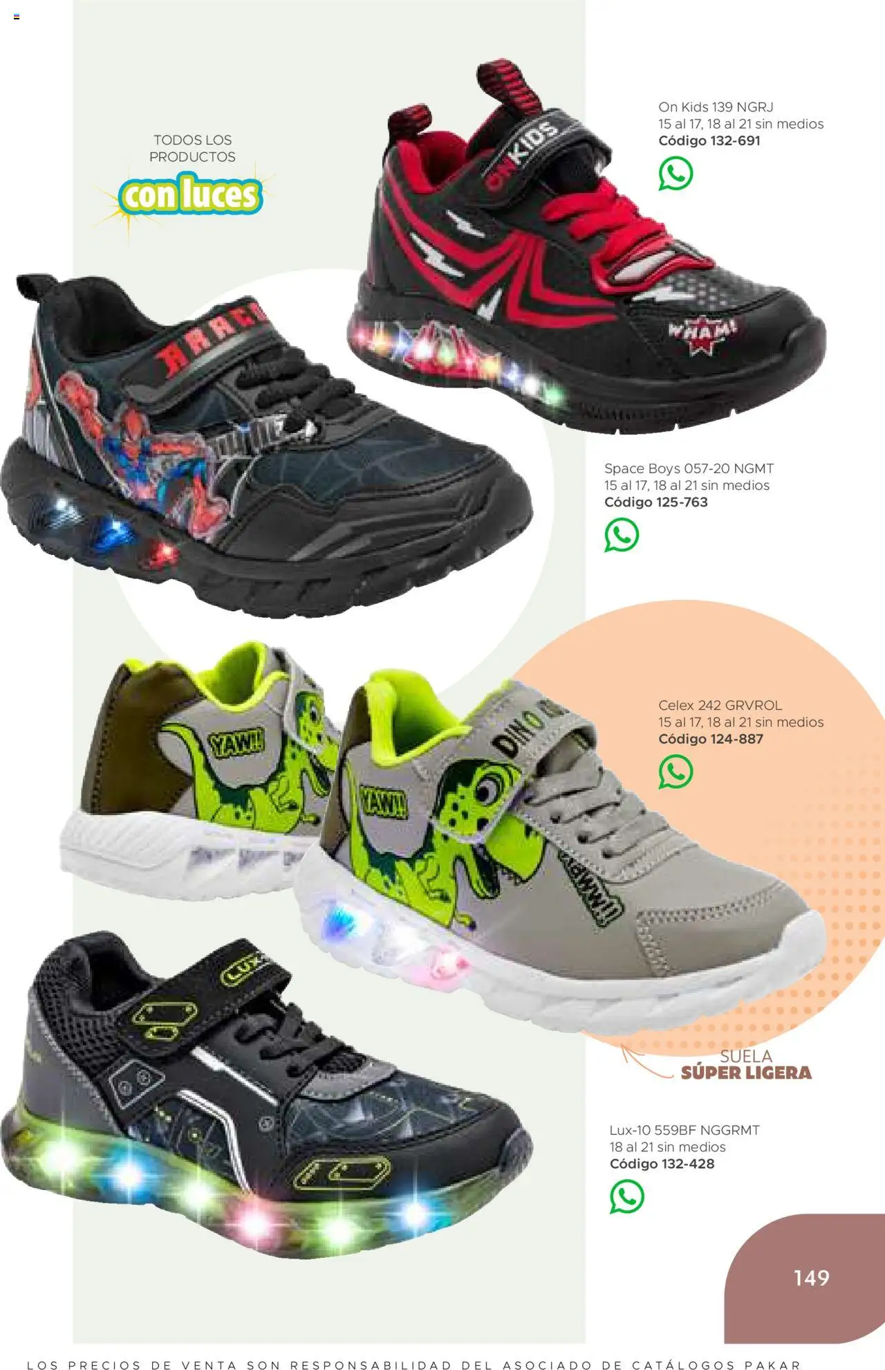 Nuevas ofertas de SC Pakar válidas en toda la República Mexicana desde el 24.07.2025. ¡Encuentra las mejores ofertas en SC Pakar - Catálogo Nino otoño / invierno! | Página: 149